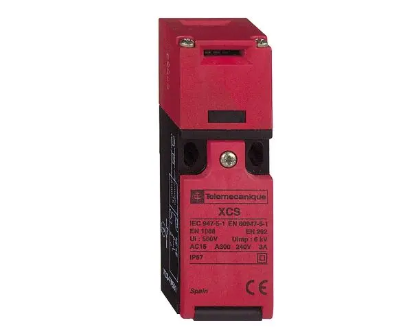Produktfoto 1 von Telemecanique Sensors Nein XCS Sicherheitsschalter Mit Schlüssel Verriegelung Betätiger inklusive 2 Schließer, 1 Öffner
