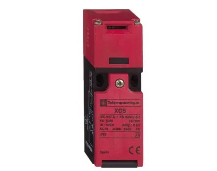 Produktfoto 1 von Telemecanique Sensors XCS Sicherheitsschalter Mit Schlüssel Verriegelung Betätiger inklusive 2 Öffner Polyamid