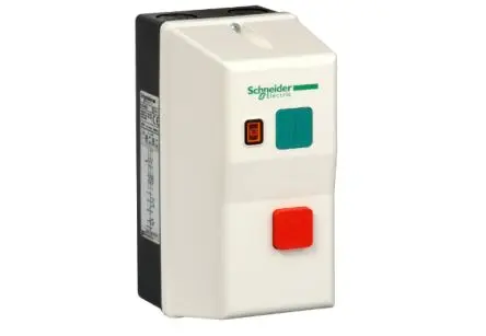 Produktfoto 1 von Schneider Electric TeSyS LE - GV2 - LC Direktstarter 220V ac 3-phasig 0.55 kW, IP65 / 1.8A