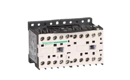 Produktfoto 1 von Schneider Electric LP2K Wendeschütz 24V-Spule, 3-polig / 6 A 24V 3 kW 3 Schließer Motorsteuerung, Widerstandsbelastung