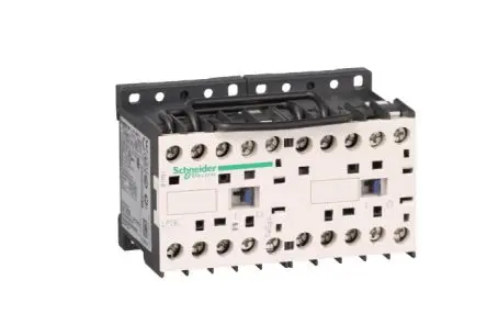 Produktfoto 1 von Schneider Electric TeSyS K Schütz 24V-Spule, 3-polig / 9 A 24V 2.2 kW 3 Schließer Motorsteuerung, Widerstandsbelastung