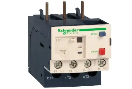 Produktfoto 1 von Schneider Electric TeSyS LR Überlastrelais 7.5 kW 1 Schließer/1 Öffner / 12A, 18 A 3P, 66 mm x 45mm