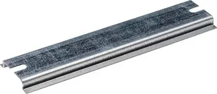 Produktfoto 1 von Schneider Electric Stahl DIN-Hutschiene Ungelocht, H. 35 mm B. 7.5mm, L. 140 mm