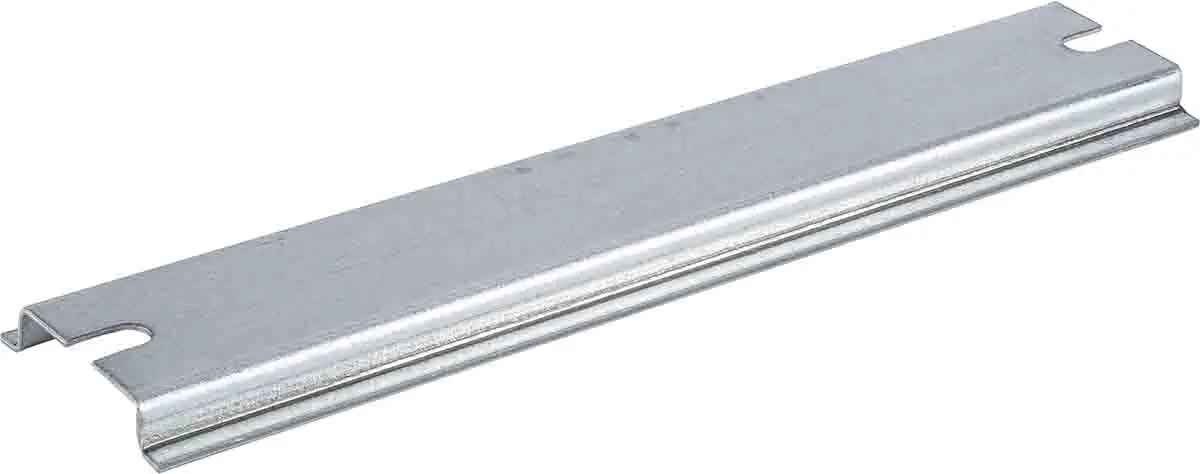 Produktfoto 1 von Schneider Electric Stahl DIN-Hutschiene Ungelocht, H. 35 mm B. 7.5 mm, L. 168 mm