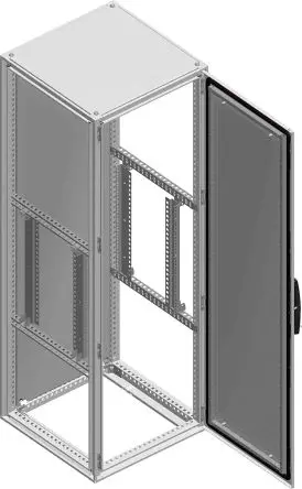 Produktfoto 1 von Schneider Electric Serie PanelSeT Accessoires Server-Rack, 21 U, Stahl, Ges H. 1000 mm 55 mm