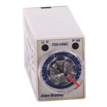 Produktfoto 1 von Allen Bradley 700-HNC4 Zeitrelais, DIN-Hutschiene, Panel 120 V ac 120V ac, 0.1 to 600 s Multifunktion, 4-poliger