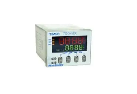 Produktfoto 1 von Allen Bradley 700-HX Zeitrelais, DIN-Hutschiene 100 to 240 V ac 100V ac, 240 V ac, 0.05 s to 300 h, 2 Kont.