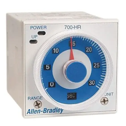 Produktfoto 1 von Allen Bradley 700-HRS Zeitrelais, Panel, Steckhülse 100 to 240 V ac 100V ac, 240 V ac, 2 Kont. Multifunktion, 2-poliger