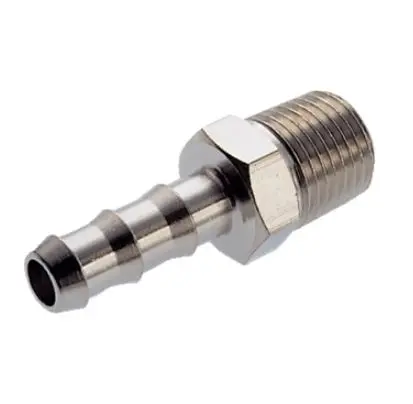 Produktfoto 1 von Norgren Druckluft-Schnellkupplung Messing Stecker, R, Schlauchadapter