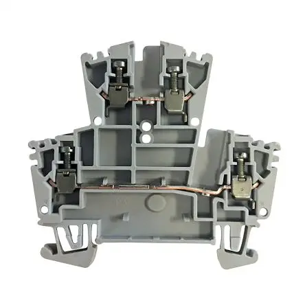 Produktfoto 1 von Allen Bradley 1492 Kunststoff Schraubanschlussklemme 24A Weiß 4-polig Schraubkäfig 12AWG, 22 AWG