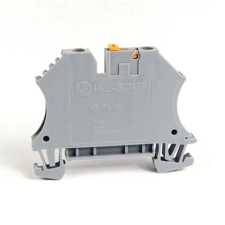 Produktfoto 1 von Allen Bradley 1492 Kunststoff Schraubanschlussklemme 10A Grau 3-polig Schraubkäfig 12AWG, 22 AWG