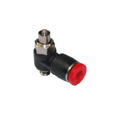Produktfoto 1 von Norgren Pneutic C Durchflussregler Stecker Mit Gewinde Stecker Einsteck-Anschluss Ummantelter Hohlstecker, Nein