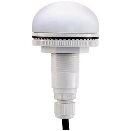 Produktfoto 1 von RS PRO LED Signalleuchte Weiß 24V Panel, Ø 50 mm x 26.5 mm
