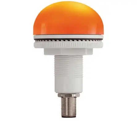 Produktfoto 1 von RS PRO LED Signalleuchte Gelb 24V Panel, Ø 50 mm x 26.5 mm