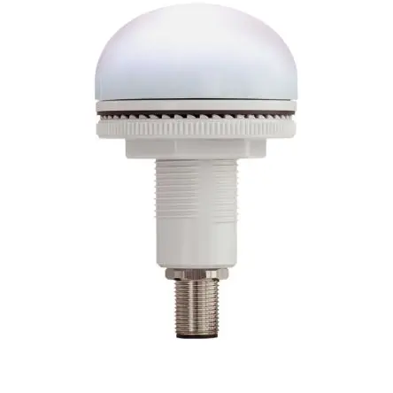 Produktfoto 1 von RS PRO LED Signalleuchte Weiß 24V Panel, Ø 50 mm x 26.5 mm
