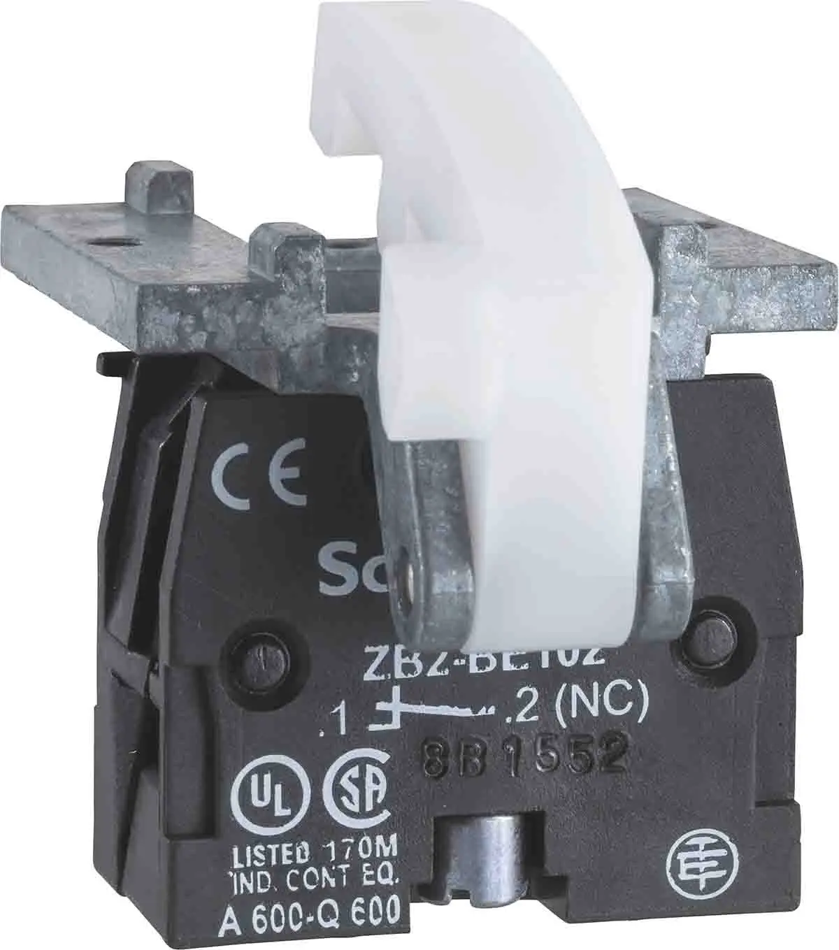 Produktfoto 1 von Schneider Electric XACS Drucktaster-Kontaktblock für XACA