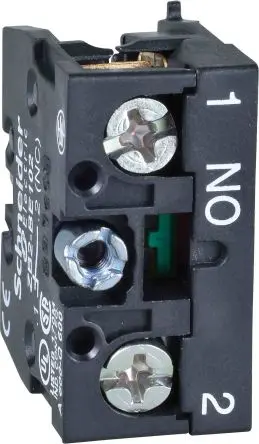 Produktfoto 1 von Schneider Electric Harmony Kontaktblock 1 Schließer 600V Schraube