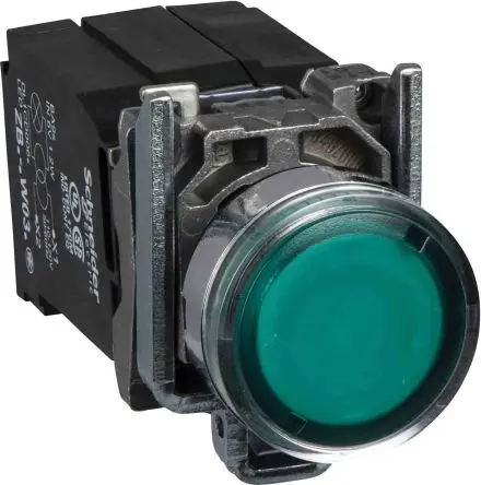 Produktfoto 1 von Schneider Electric Harmony Drucktastengehäuse, 2 x Ø 22 mm, Verchromtes Metall, IP67, IP69, IP66, IP69K