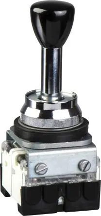 Produktfoto 1 von Schneider Electric Harmony Joystick, 2-Achsen Schnappkontakt, SPST, 230 V ac, IP40