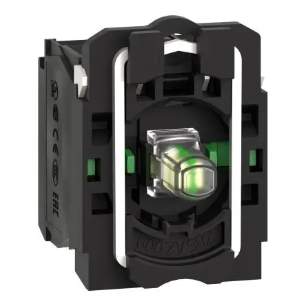 Produktfoto 1 von Schneider Electric Harmony Lichtblock Anzeigenblock LED Weiß beleuchtet 1 Wechsler 24V Schraube