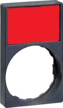 Produktfoto 1 von Schneider Electric Harmony Leere Beschriftungsplatte Markierungszubehör für Harmony XB4, Harmony XB5