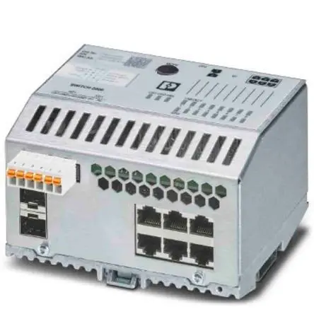 Produktfoto 1 von Phoenix Contact Ethernet-Switch 8-Port Managed 1000Mbit/s