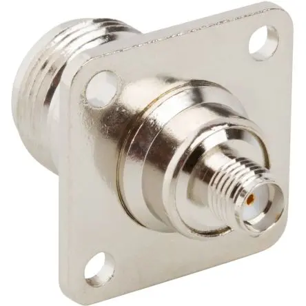 Produktfoto 1 von Amphenol RF Koaxadapter, 50 Ω, Gerade, 11GHz Buchse Buchse, Koaxial SMA