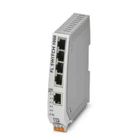 Produktfoto 1 von Phoenix Contact Ethernet-Switch 5-Port Unmanaged Power Over Ethernet 1000Mbit/s