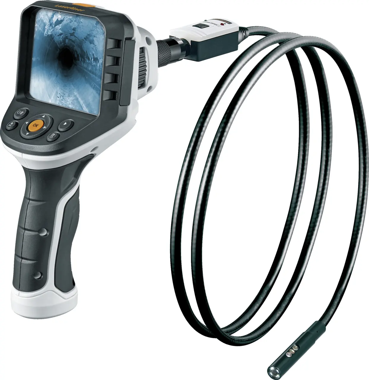 Produktfoto 1 von Laserliner LED Inspektionskamerakit, Sonde Ø 9 mm x 1 m 640 x 480 pixel