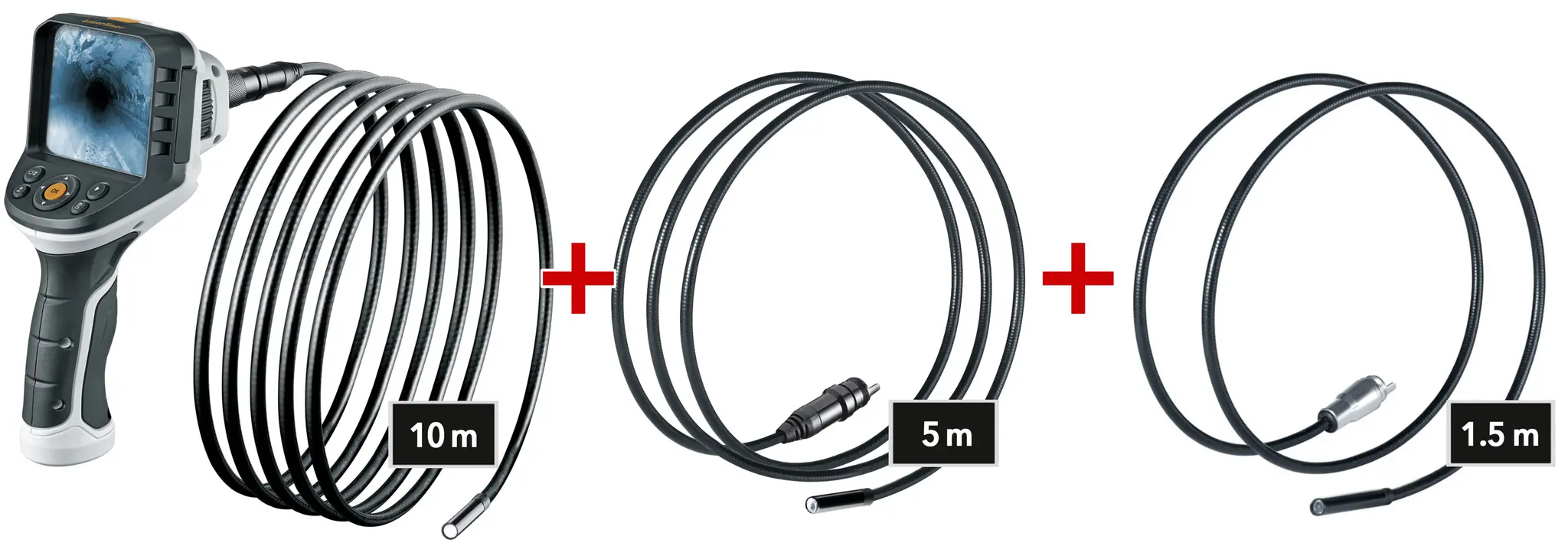 Produktfoto 1 von Laserliner LED Inspektionskamerakit, Sonde Ø 9 mm 640 x 480 pixel