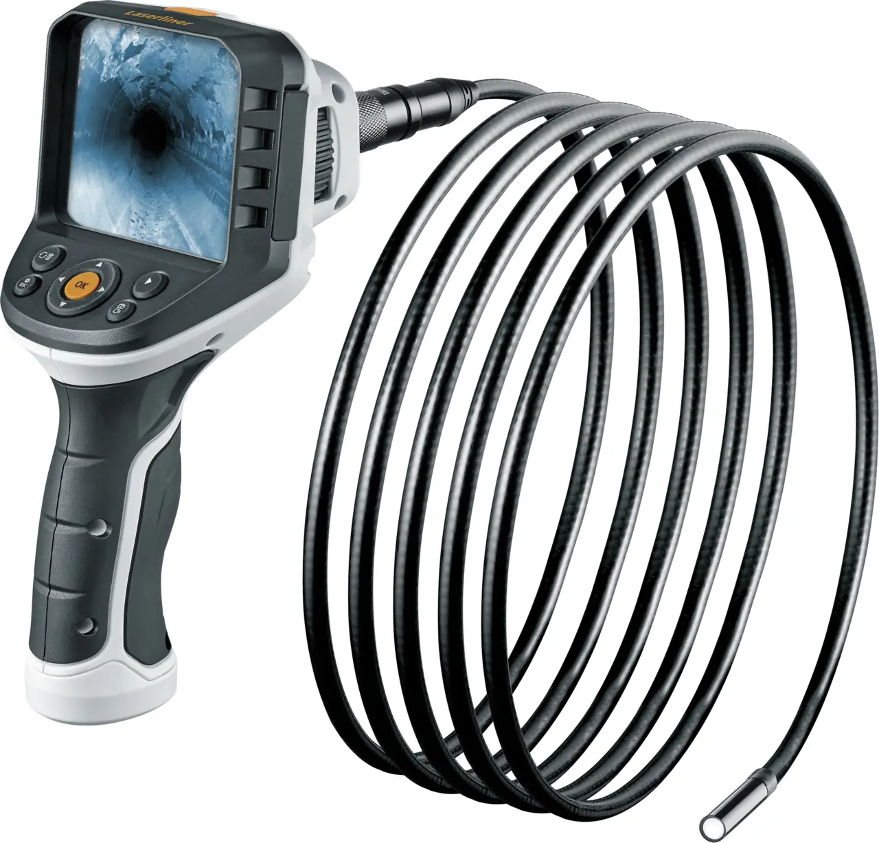 Produktfoto 1 von Laserliner LED Inspektionskamerakit, Sonde Ø 9 mm x 10 m 640 x 480 pixel