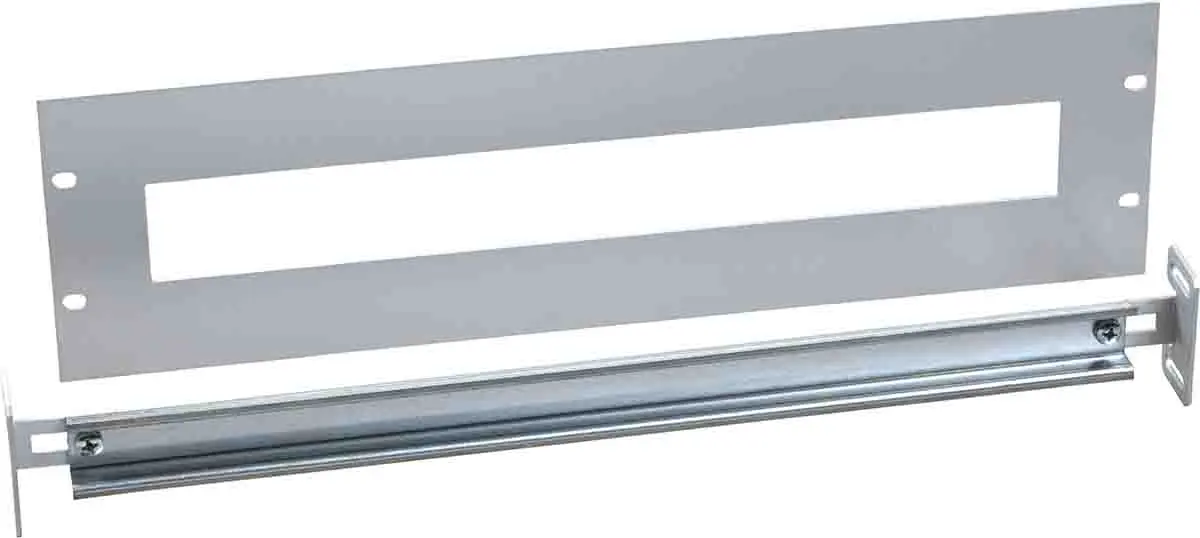 Produktfoto 1 von Schneider Electric Aluminium Frontplatte 3 U 15 mm