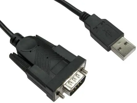 RS PRO Stecker RS PRO IC-Buchse USB-Kabel, USB Typ A Stecker / D-Sub 9-polig, 1.8 m USB 2.0 Schwarz