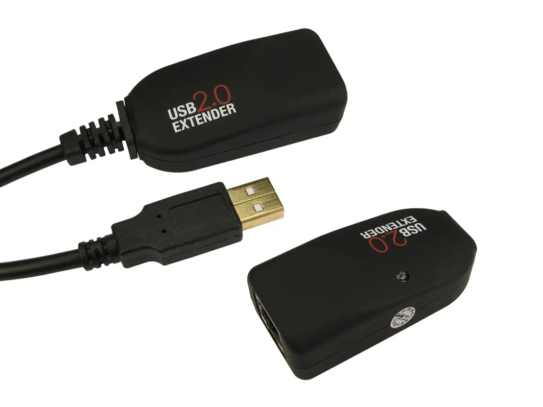 Produktfoto 1 von RS PRO USB-Extender, 50 m, USB 2.0, Catx 1-Port