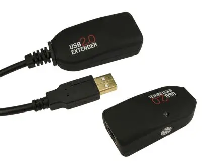 Produktfoto 1 von RS PRO USB-Extender, 50 m, USB 2.0, Catx 1-Port