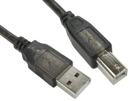 Produktfoto 1 von RS PRO Stecker IC-Buchse USB-Kabel, USB Typ A Stecker / USB B, 10 m USB 2.0 Schwarz