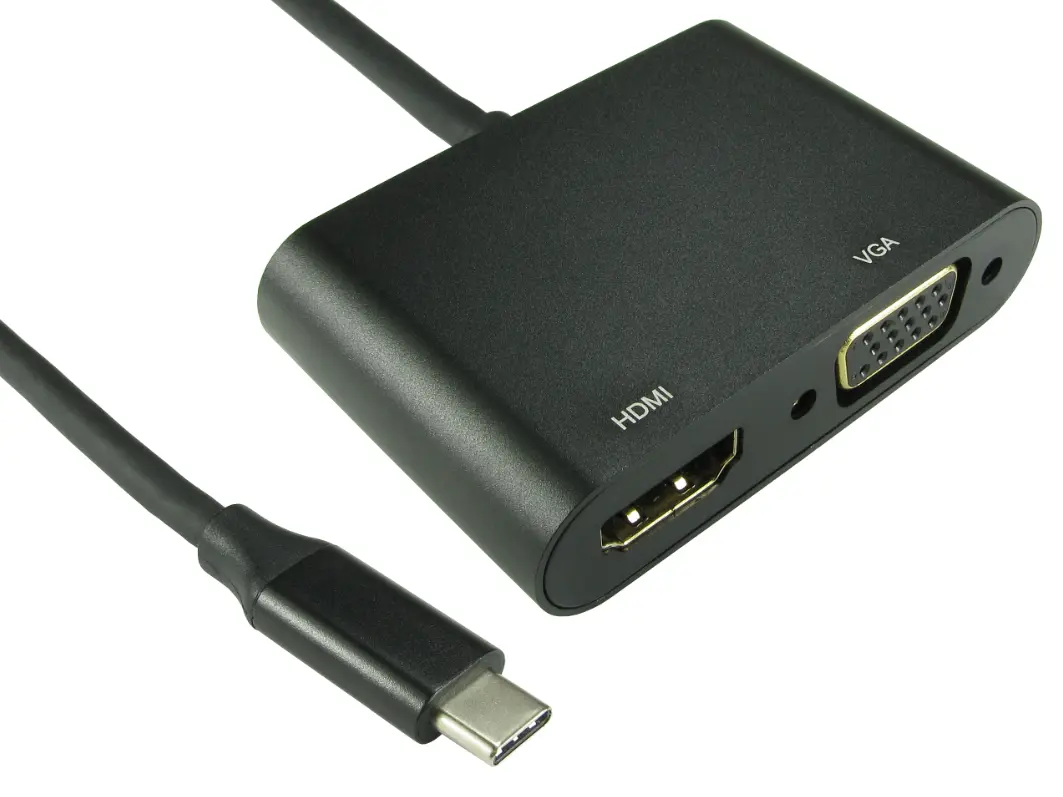 Produktfoto 1 von RS PRO Adapter, USB 3.0, - HDMI, VGA, 1080