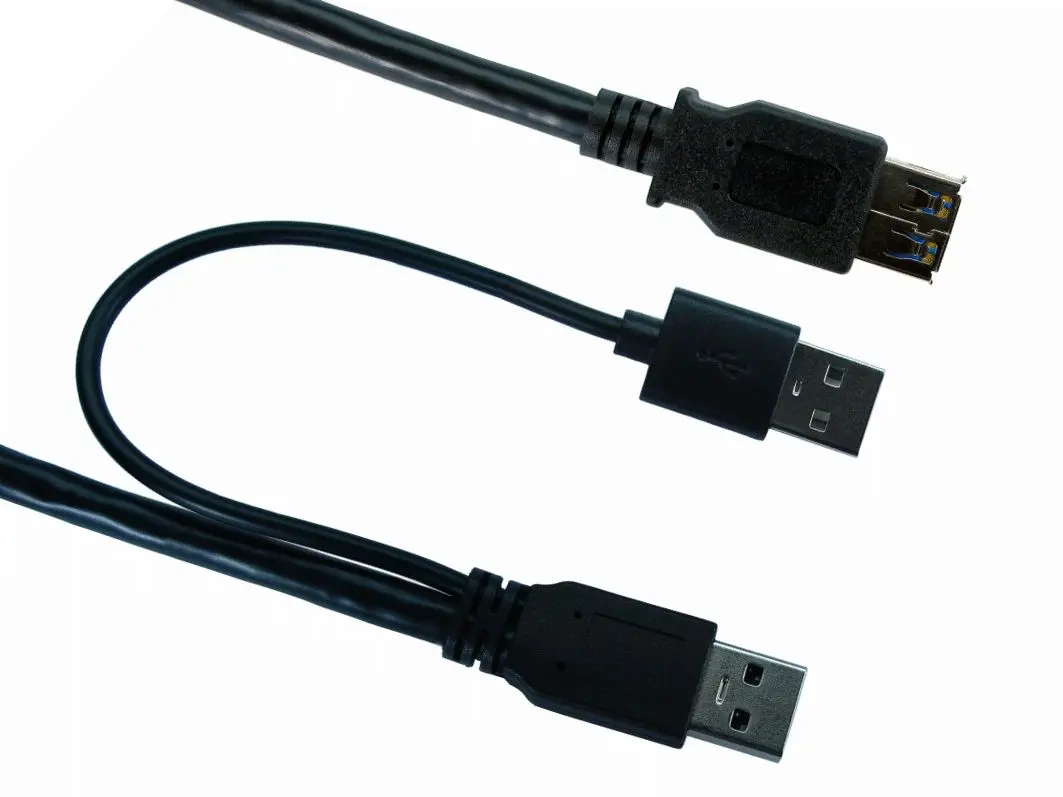 Produktfoto 1 von RS PRO USB-Verlängerungskabel, 10 m, USB 3.0, USB 1-Port