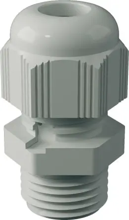 Produktfoto 1 von Bopla Kabelverschraubung, M16 Polyamid Hellgrau 4 mm/ 7 mm, IP67, IP66