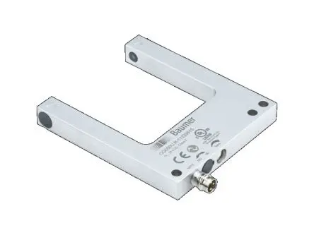 Produktfoto 1 von Baumer OG Gabel Optischer Sensor, Gabelsensor, Push-Pull Ausgang, 8-poliger M3-Steckverbinder