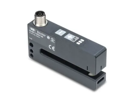 Produktfoto 1 von Baumer UL Gabel Entfernungssensor, Gabelsensor, Push-Pull Ausgang, 5-polig M12