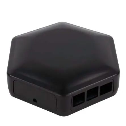 Produktfoto 1 von CAMDENBOSS Gehäuse, Schwarz, ABS, für Raspberry Pi