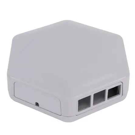 Produktfoto 1 von CAMDENBOSS Gehäuse, Grau, ABS, für Raspberry Pi