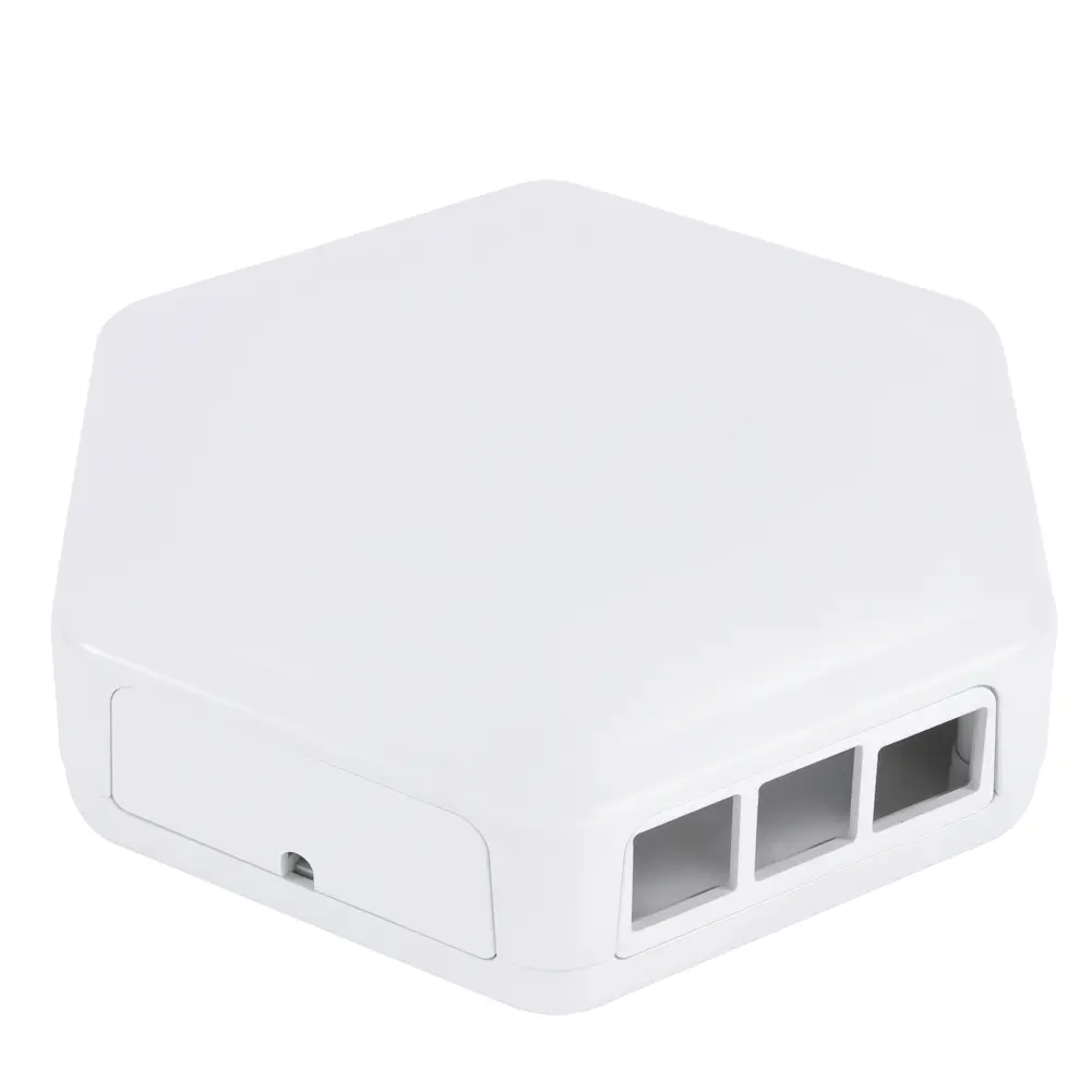Produktfoto 1 von CAMDENBOSS Gehäuse, Weiß, ABS, für Raspberry Pi