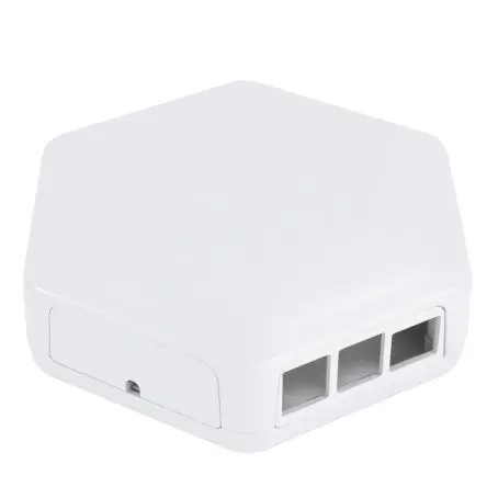 Produktfoto 1 von CAMDENBOSS Gehäuse, Weiß, ABS, für Raspberry Pi