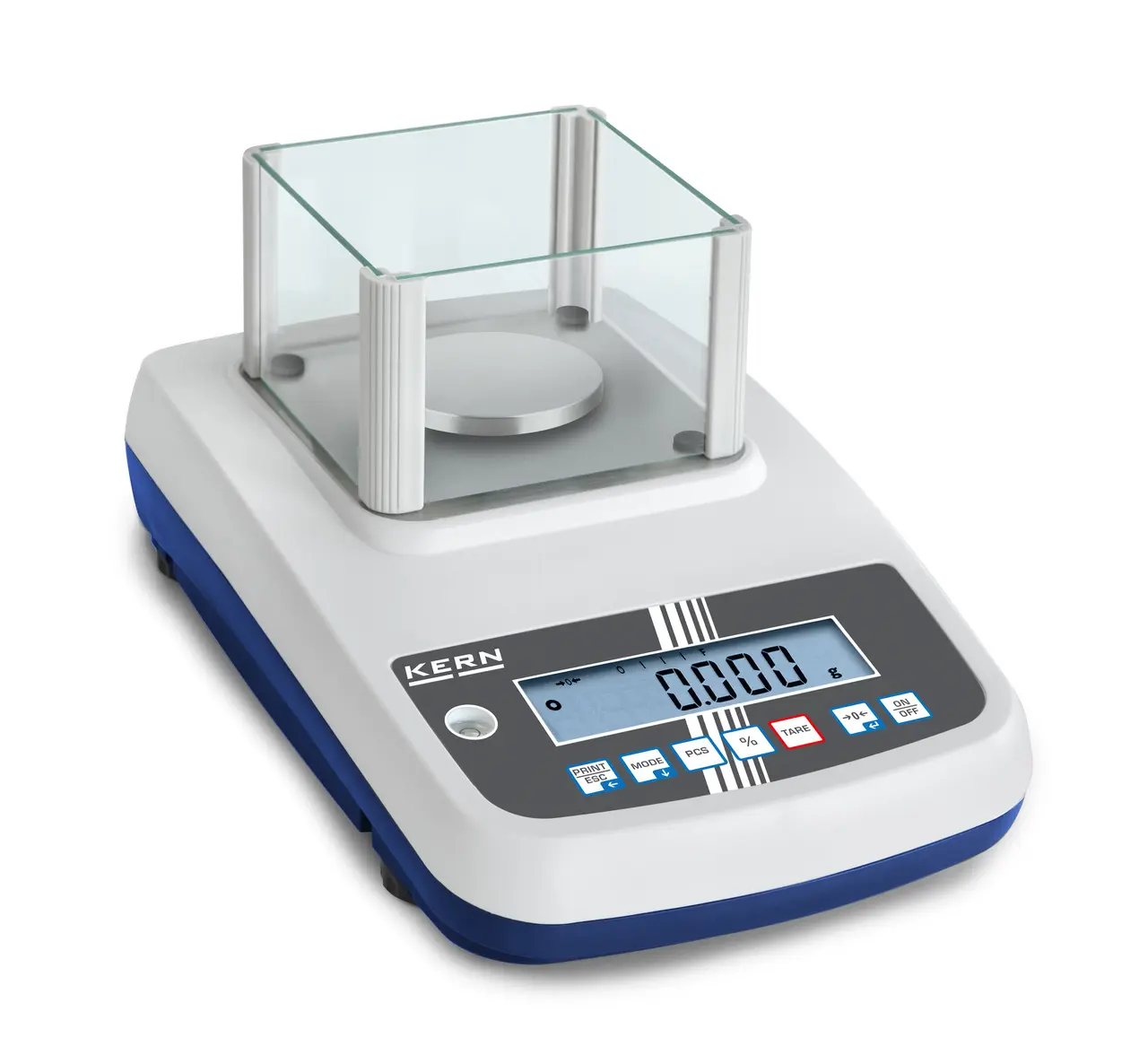 Produktfoto 1 von Kern EWJ 300-3 Präzisionswaage mit Zählfunktion 300g / Auflösung 0,001 g