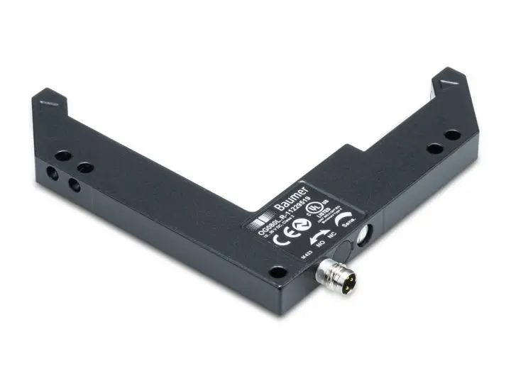 Produktfoto 1 von Baumer OG Optischer Sensor, Gabellichtschranke, Bereich 100 mm, Gegentakt Ausgang, 3-poliger M8-Steckverbinder,