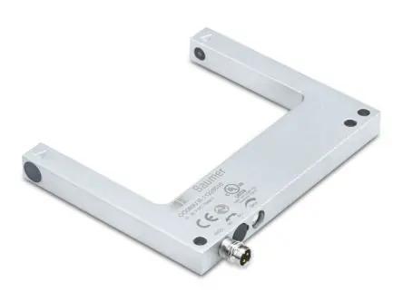 Produktfoto 1 von Baumer OG Gabel Optischer Sensor, Gabelsensor, Push-Pull Ausgang, 8-poliger M3-Steckverbinder