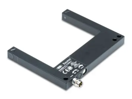 Produktfoto 1 von Baumer OG Gabel Optischer Sensor, Gabelsensor, Push-Pull Ausgang, 8-poliger M3-Steckverbinder