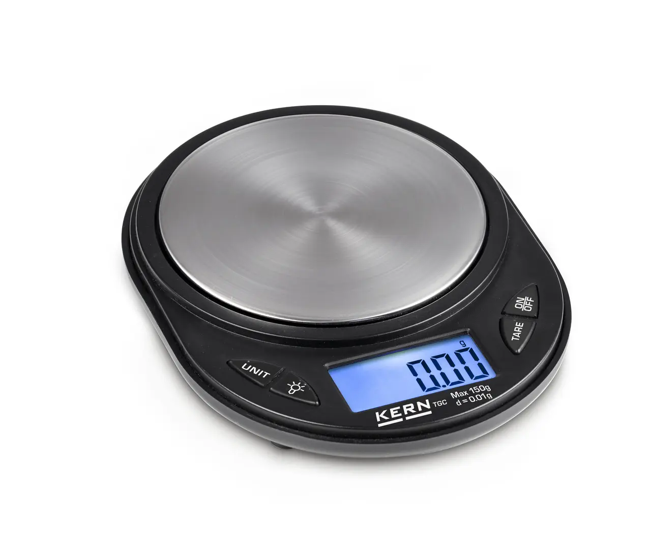 Produktfoto 1 von Kern TGC 150-2 Taschenwaage 150g / Auflösung 0,01 g